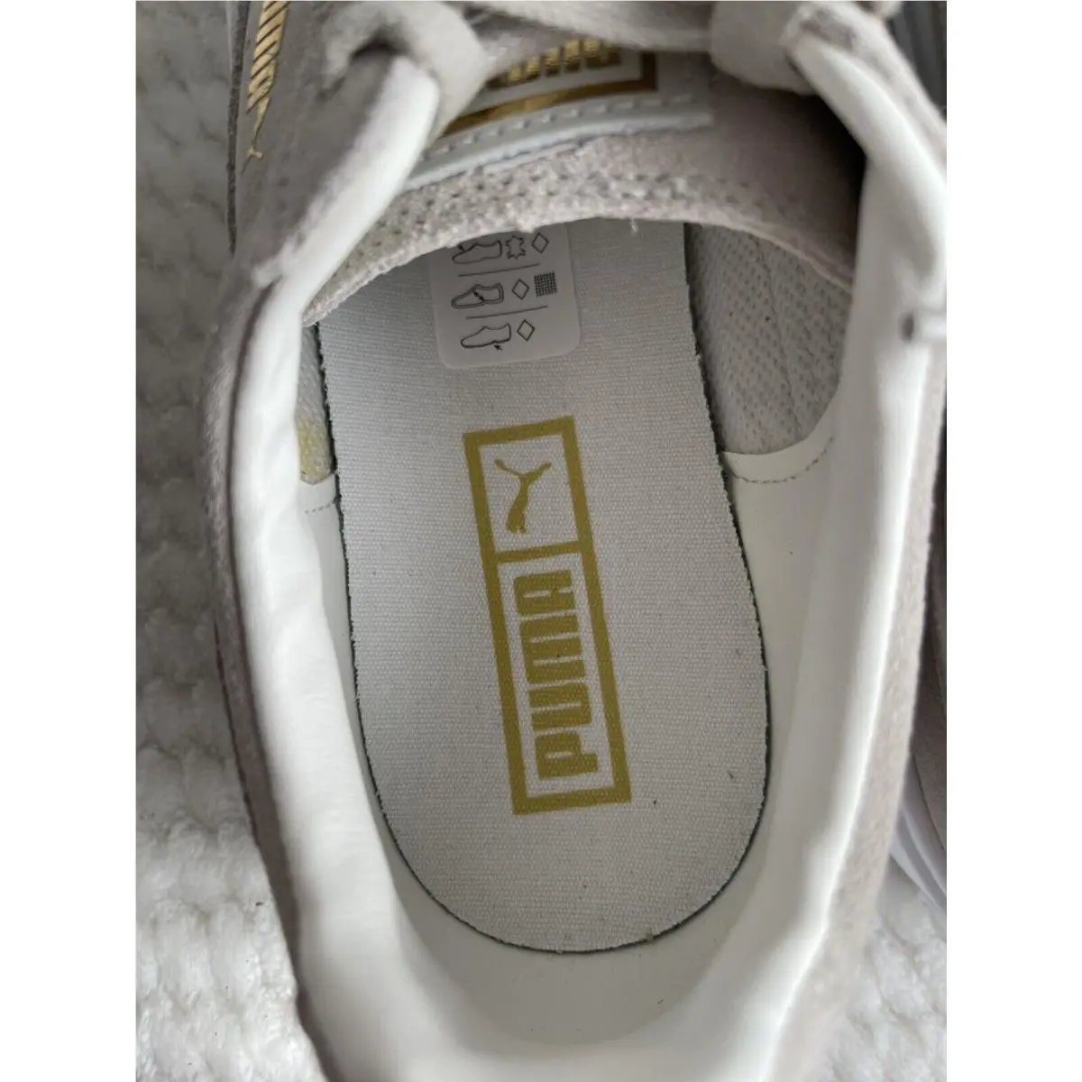 Puma shoes - PUMA Suede Classic - Suede Classic - 1383758 - White (UPC: 0889181490660) 6