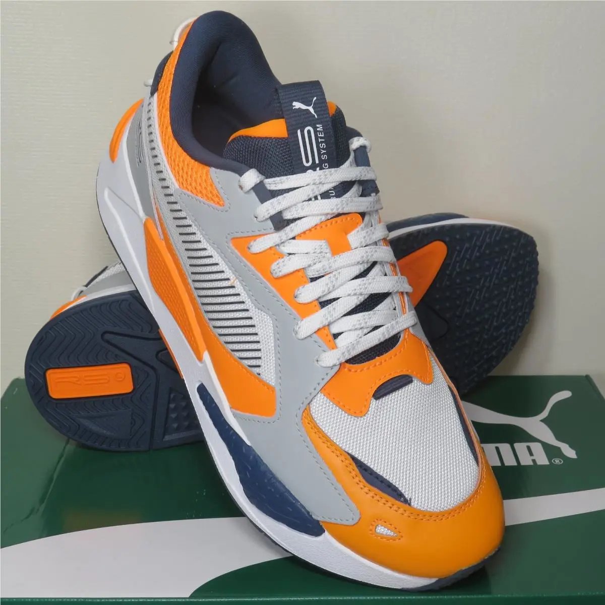 Puma shoes - PUMA RS-Z - 383645-01 - Orange (UPC: 195098495552) 0