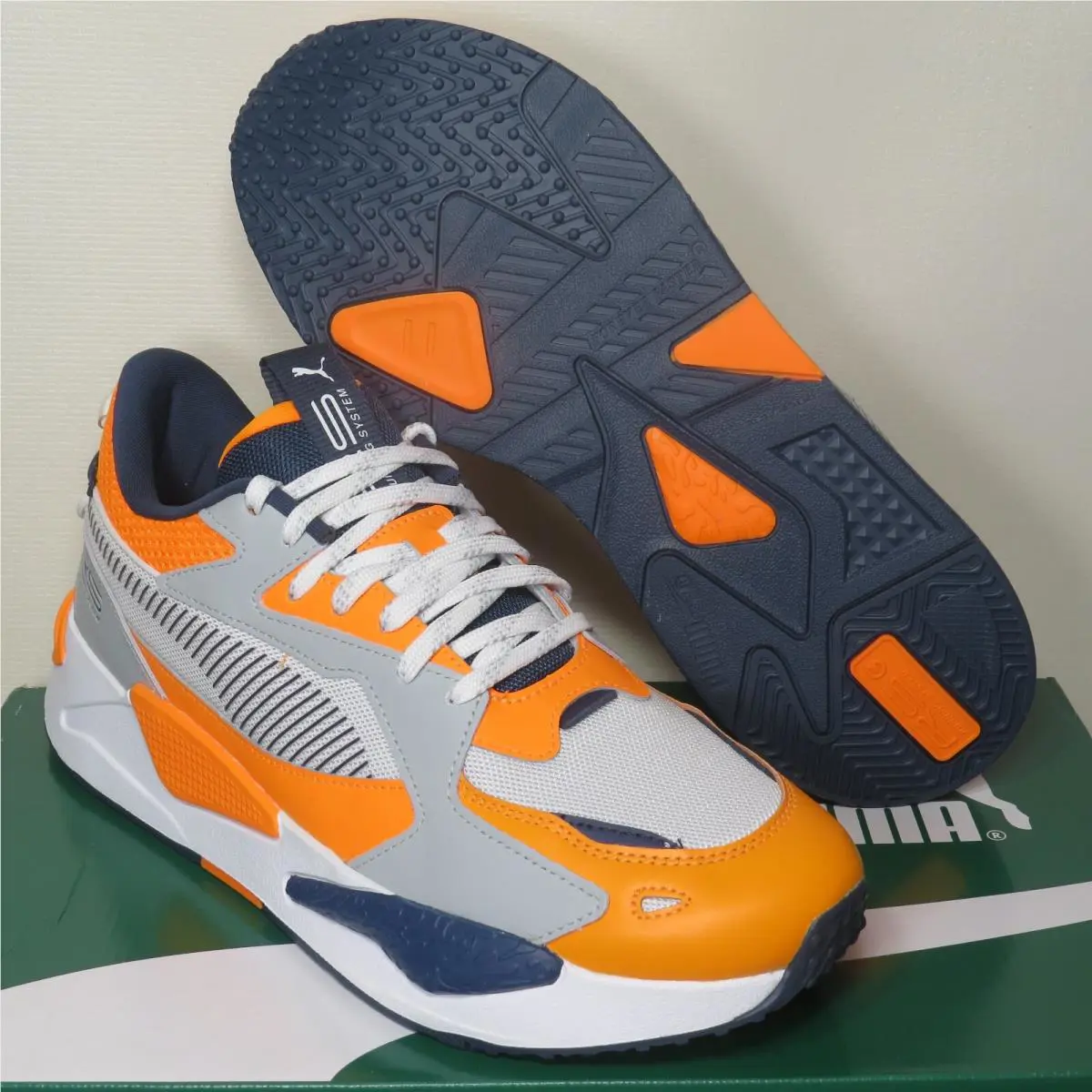 Puma shoes - PUMA RS-Z - 383645-01 - Orange (UPC: 195098495552) 1
