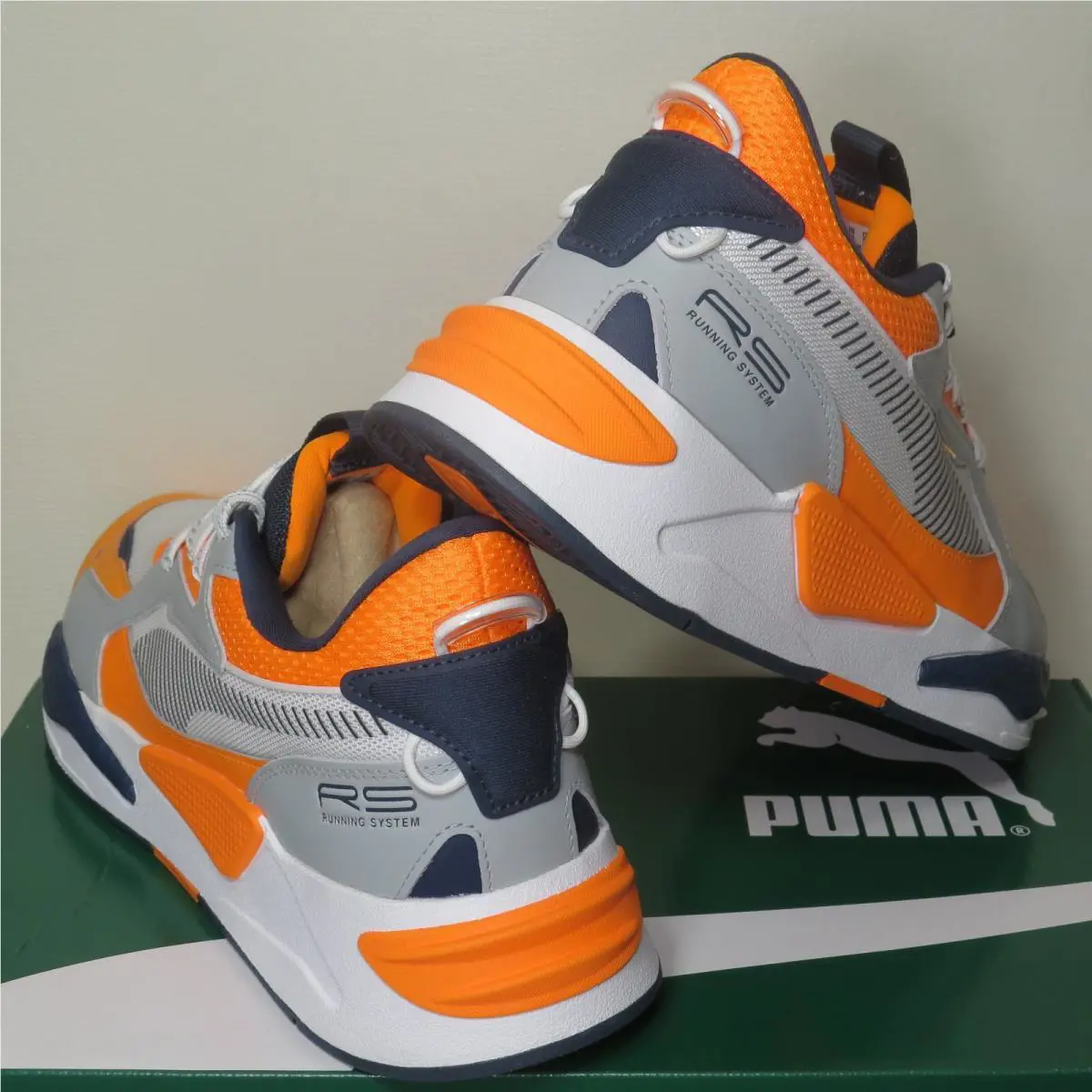 Puma shoes - PUMA RS-Z - 383645-01 - Orange (UPC: 195098495552) 4
