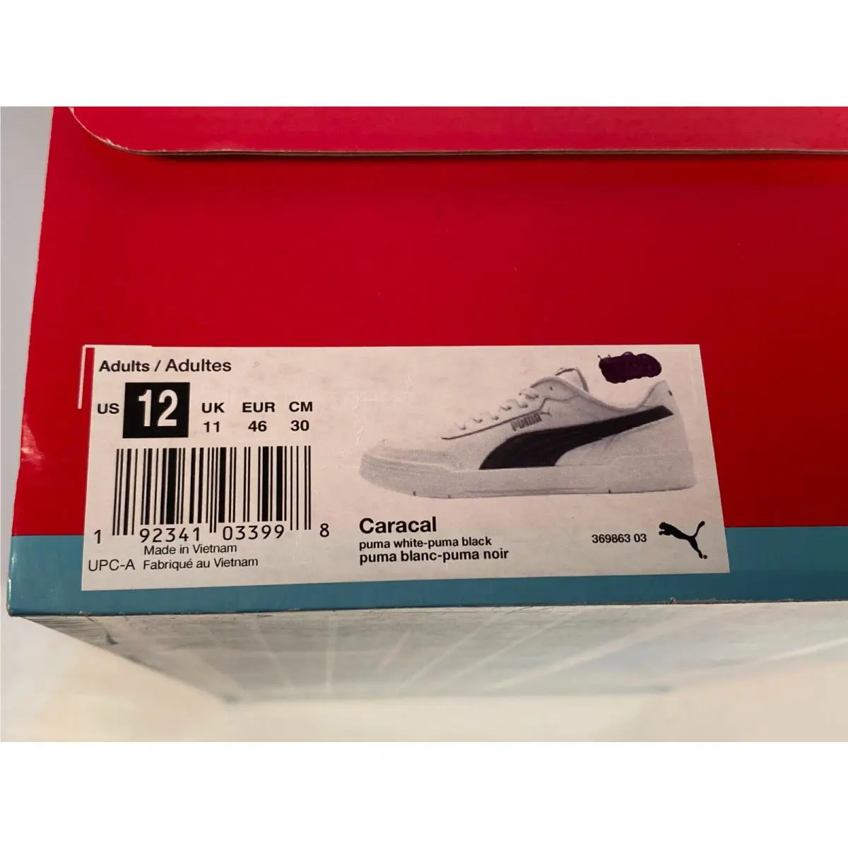 Puma shoes - White Black 8