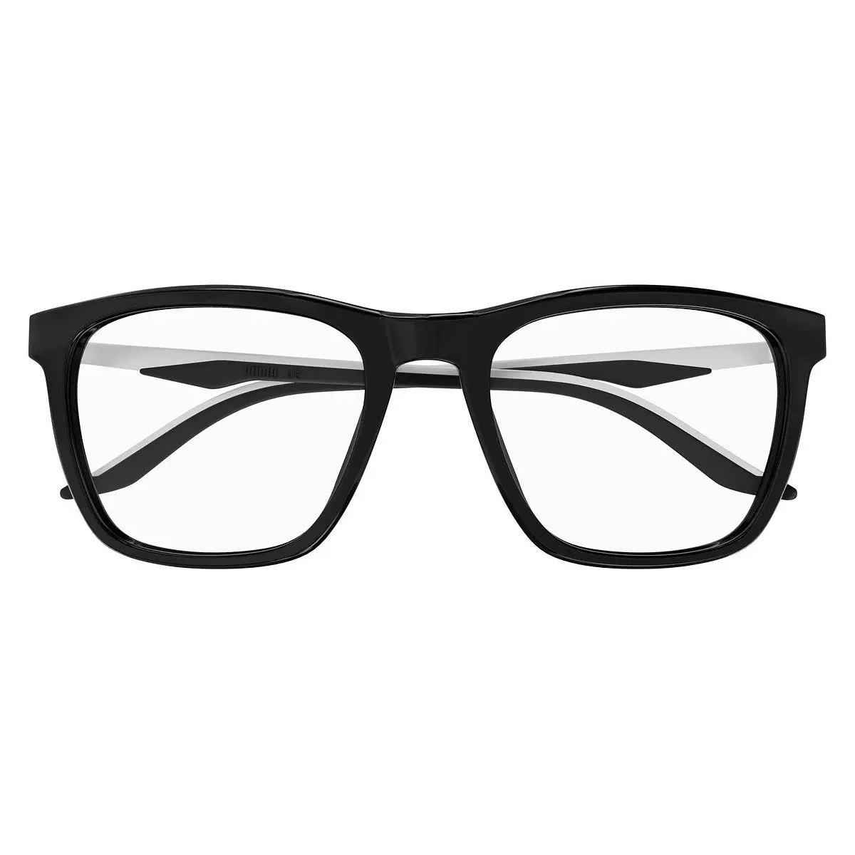 PU0454O Eyeglasses Men Black/silver 55mm by Puma