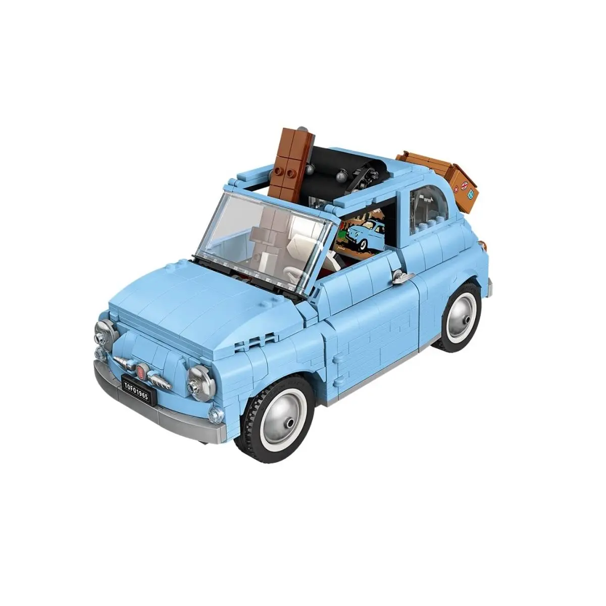 Lego Fiat 500 Blue Exclusive 77942