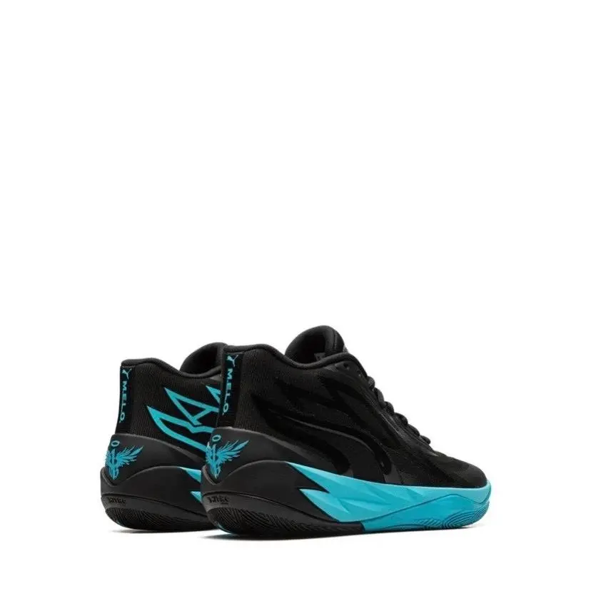 Puma shoes - PUMA MB.02 - 377644-01 - Puma Black/Blue Atoll 2