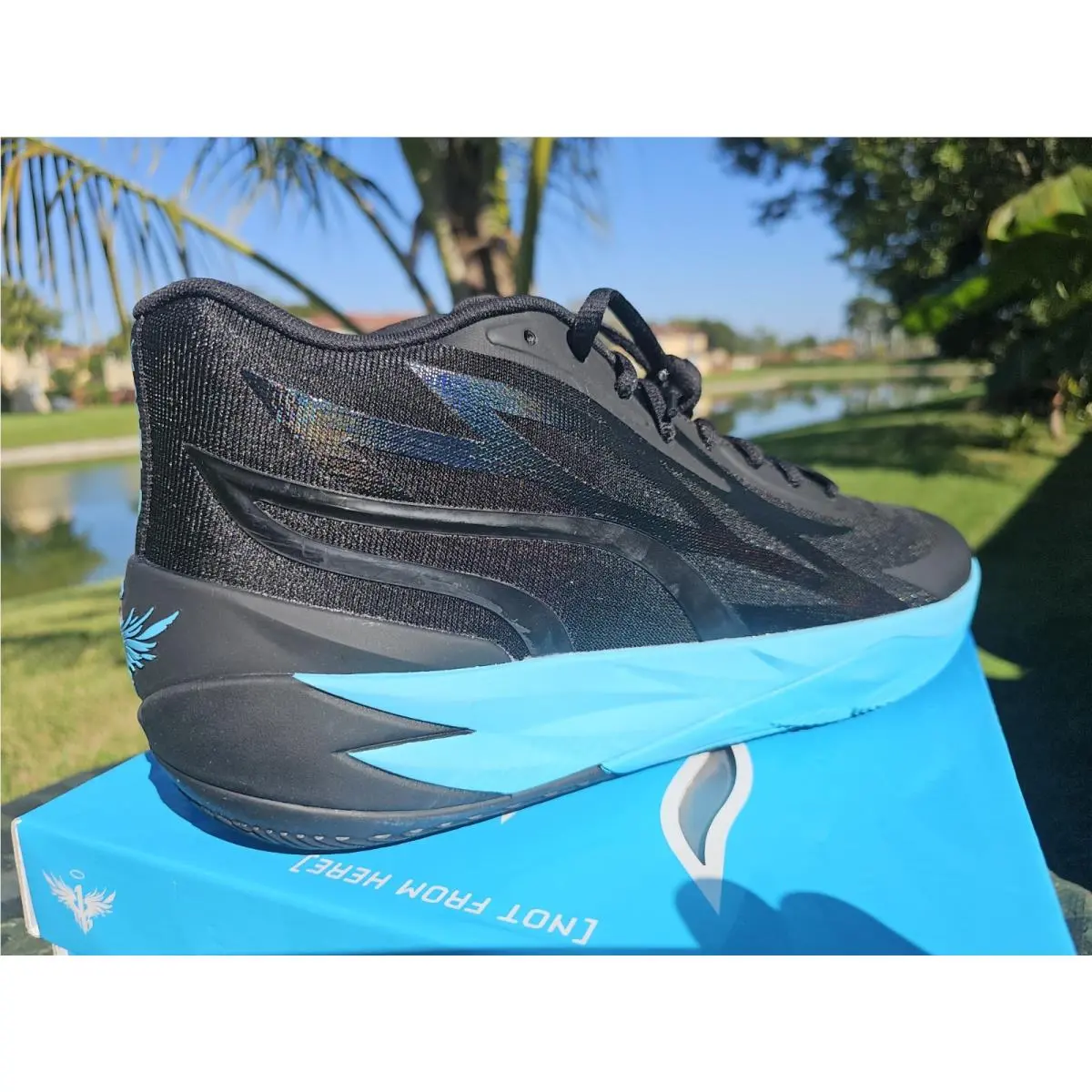 Puma shoes - PUMA MB.02 - 377644-01 - Black 7