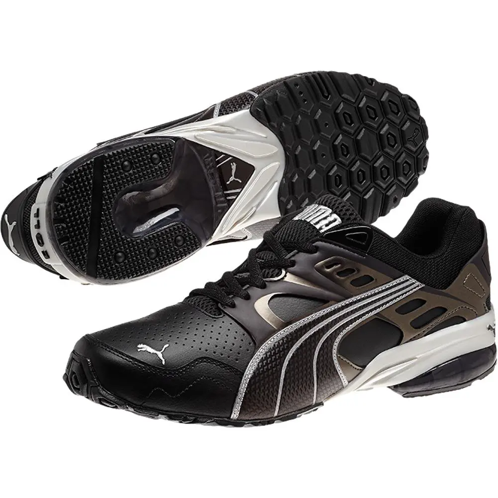 Puma shoes - black-puma silver 1