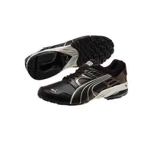 Puma shoes - black-puma silver 3