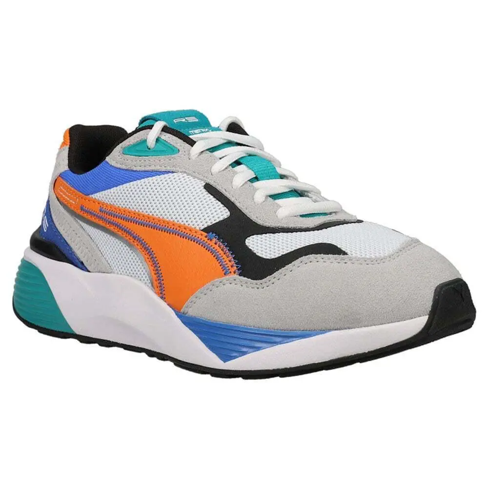 Puma Rs-metric Low Sneakers Unisex Men Size 5 = Women Size 6.5 Shoes Grey - GREY/BLACK/BLUE/ORANGE/GREEN