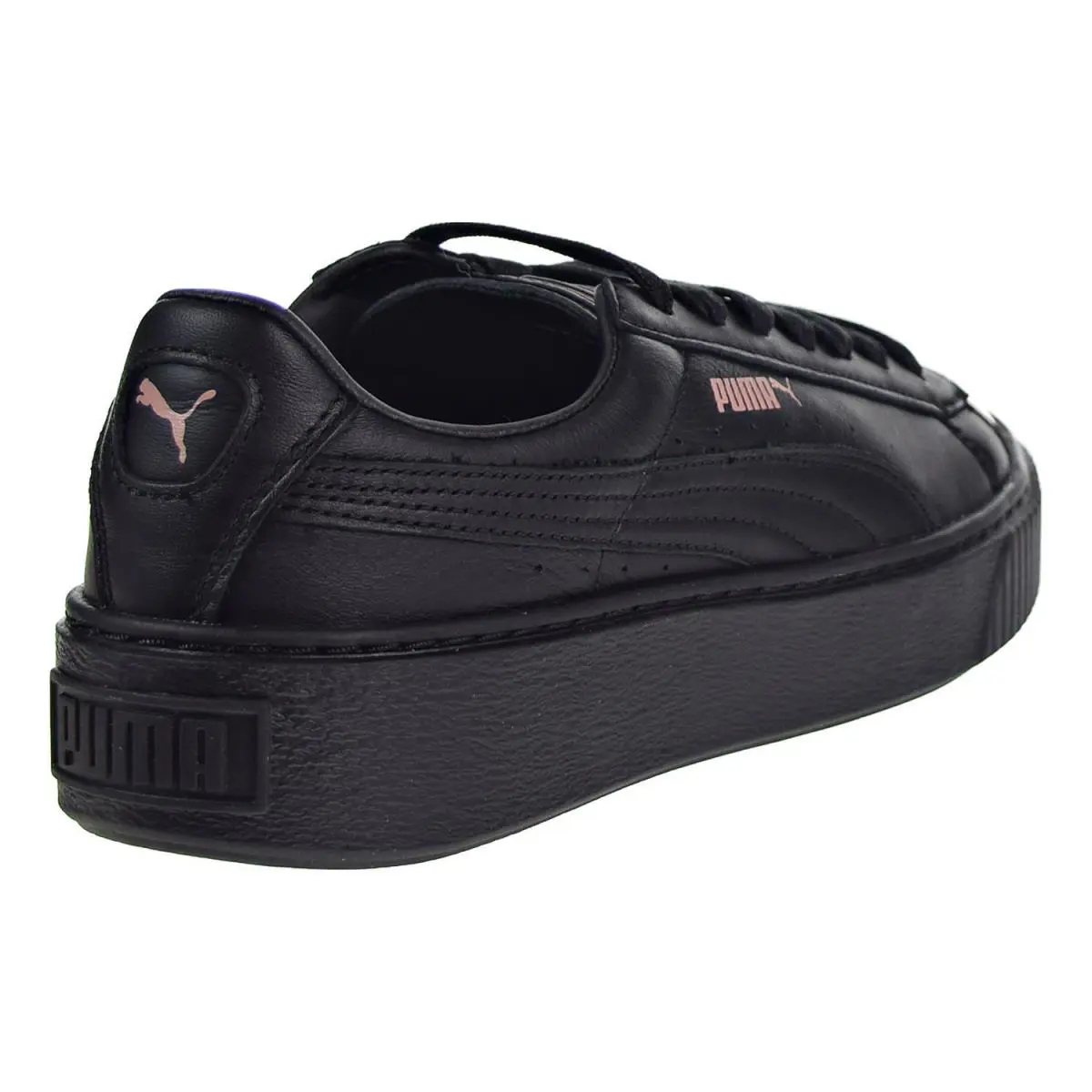 Puma shoes - Black / Classic Gold 7