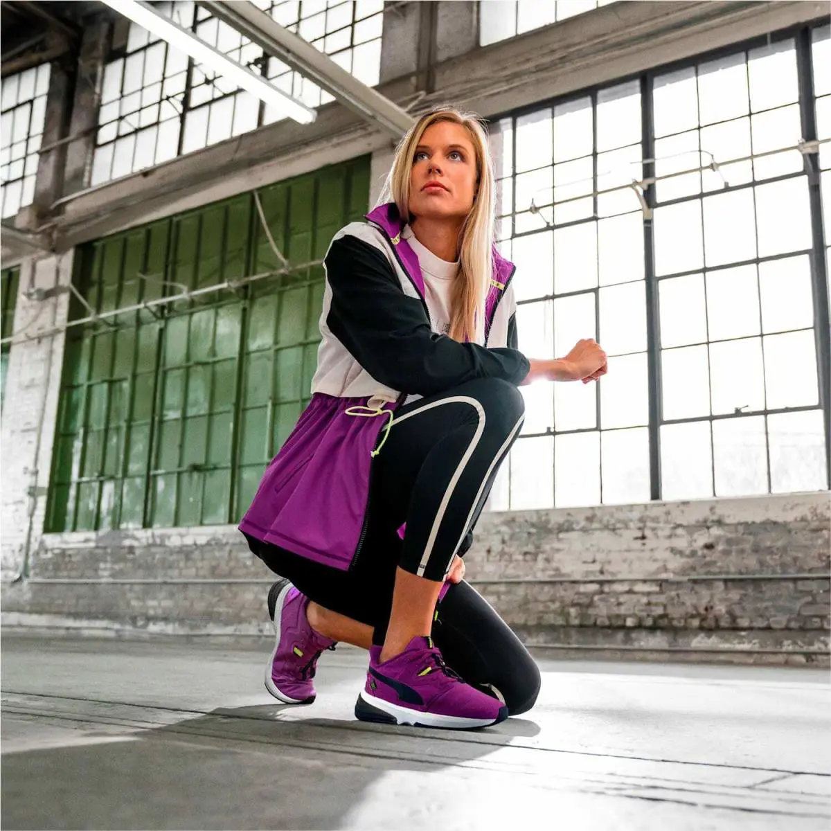 Puma shoes - Puma First Mile LVL-Up X Training Shoes - 194427 02 - Purple (UPC: 194578869395) 10