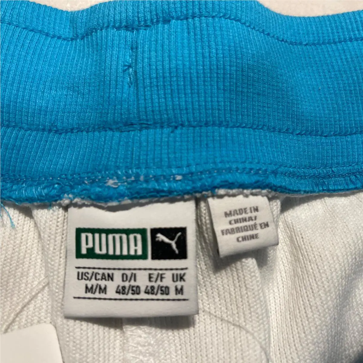 Puma clothing - Coogi Archive Tank Bermuda Sweat Shorts - 57812701 - Blue Atoll/White/Aqua (UPC: 191242713268) 6