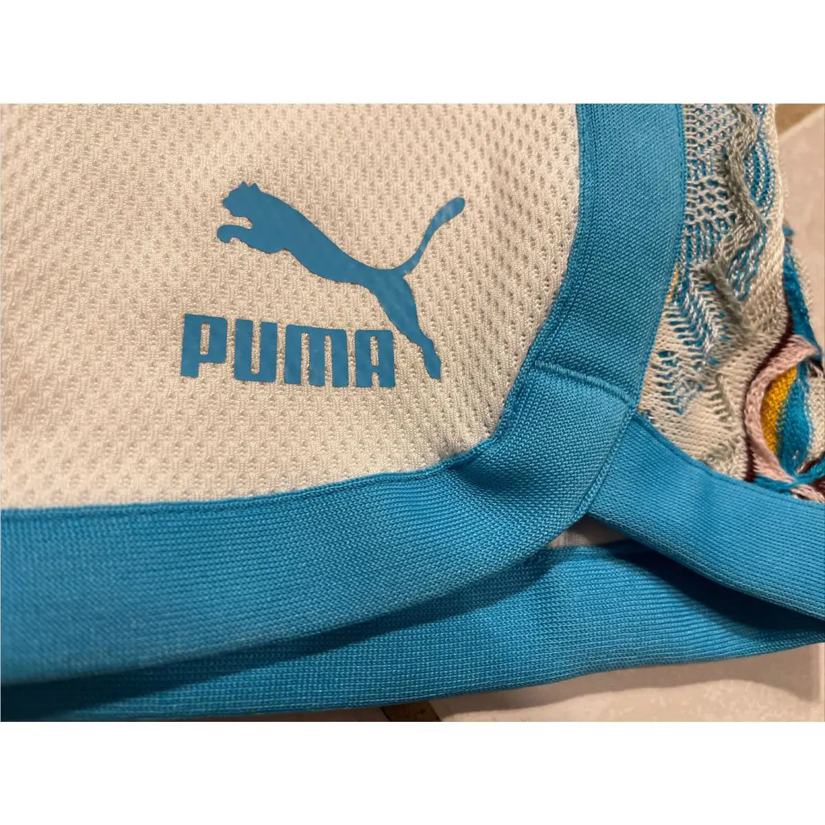 Puma clothing - Coogi Archive Tank Bermuda Sweat Shorts - 57812701 - Blue Atoll/White/Aqua (UPC: 191242713268) 8