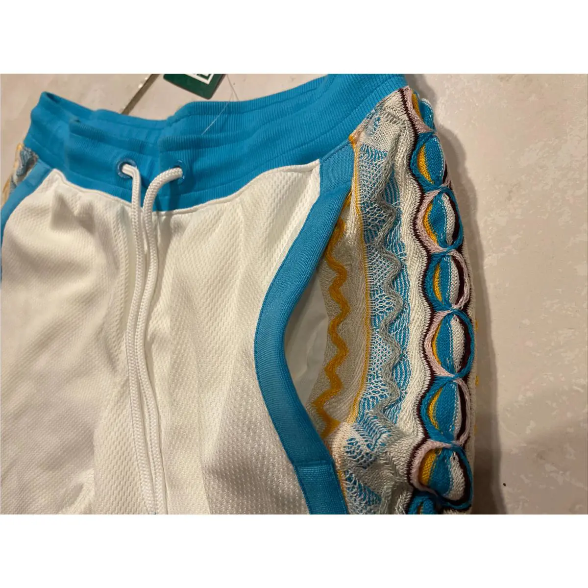 Puma clothing - Coogi Archive Tank Bermuda Sweat Shorts - 57812701 - Blue Atoll/White/Aqua (UPC: 191242713268) 1