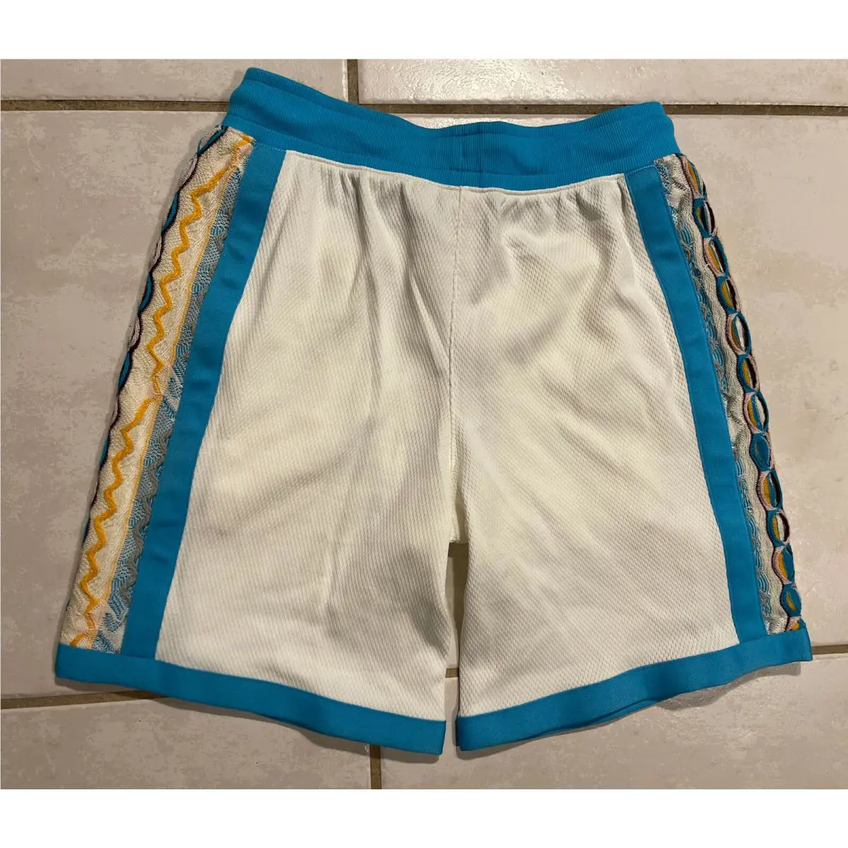 Puma clothing - Coogi Archive Tank Bermuda Sweat Shorts - 57812701 - Blue Atoll/White/Aqua (UPC: 191242713268) 3