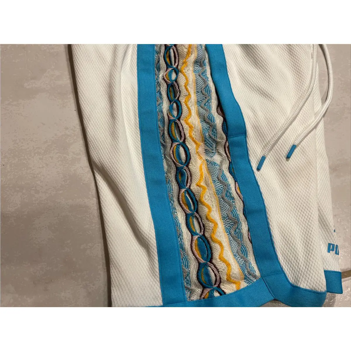 Puma clothing - Coogi Archive Tank Bermuda Sweat Shorts - 57812701 - Blue Atoll/White/Aqua (UPC: 191242713268) 4