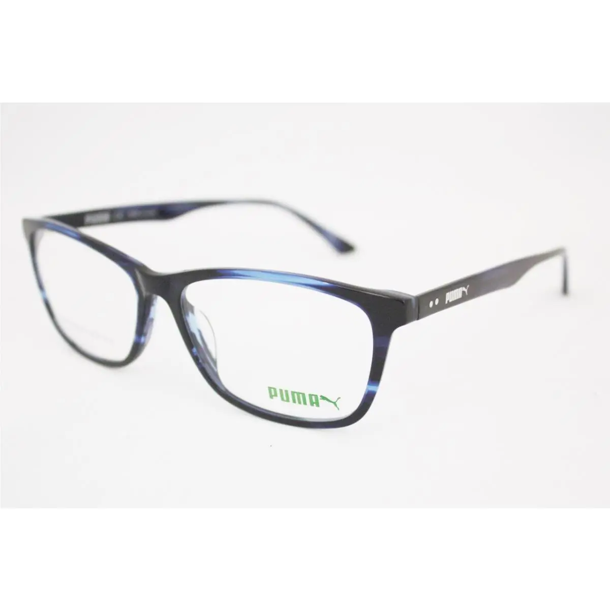 Puma PU0149O Eyeglasses Frame 009 Blue 56mm Men