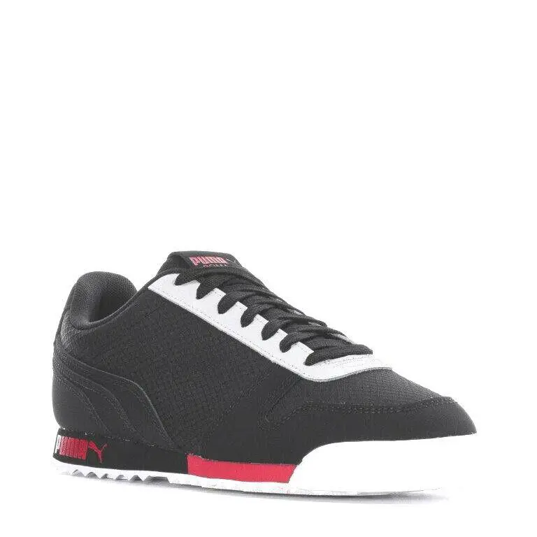 Puma Roma Hacked Road Sneakers Trainers Unisex Men 6.5 = Women 8 Shoes Black - Hacked Away/Black/Red