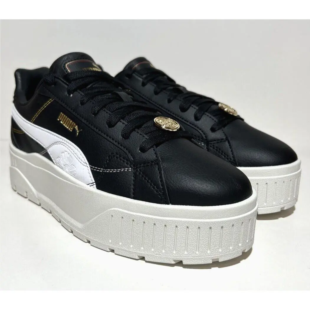 Puma shoes - PUMA Karmen - Karmen - Black - Black/White/Gold 1