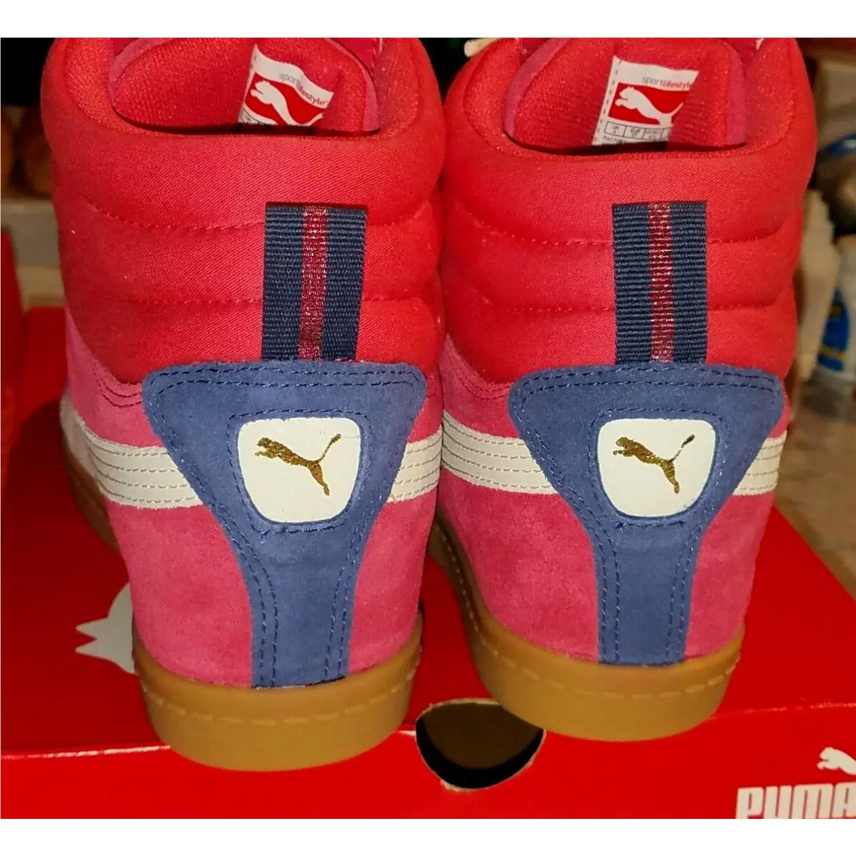Puma shoes - PC WEDGE SPORT - WEDGE SPORT - 358452-02 - GERANIUM 0
