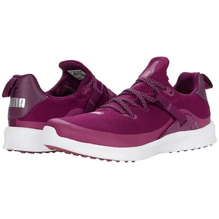 Woman`s Puma Laguna Fusion Sport Golf Sneaker US 7 B Dark Purple - Purple