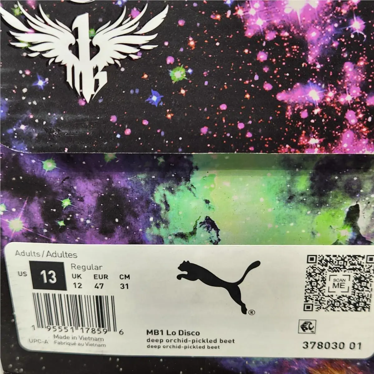 Puma shoes - PUMA LaMelo Ball MB.01 - LaMelo Ball - 378030 01 - Purple 6