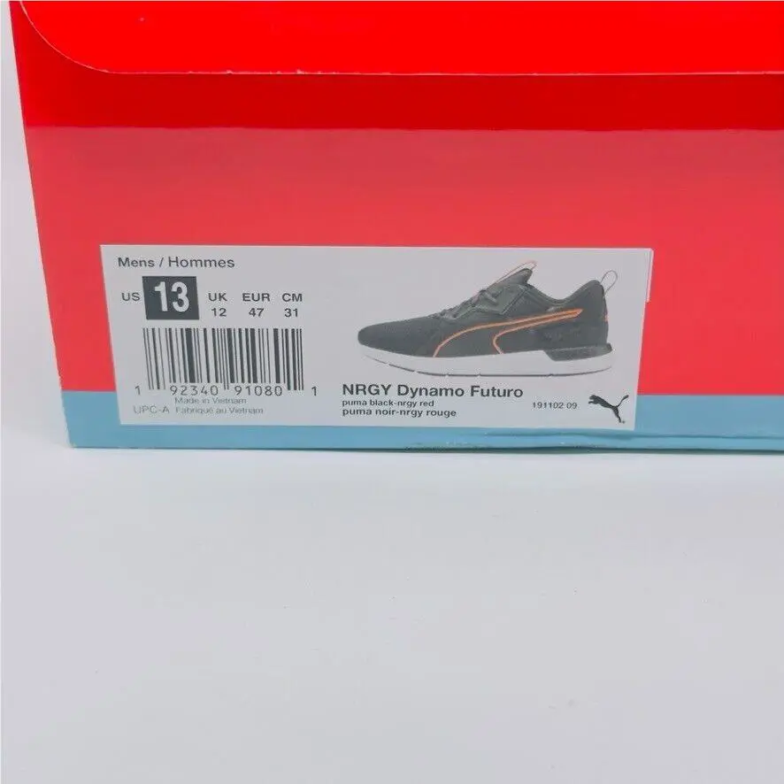 Puma shoes - Puma NRGY Dynamo Futuro - NRGY Dynamo Futuro - 191102-09 - Black (UPC: 192340910801) 4