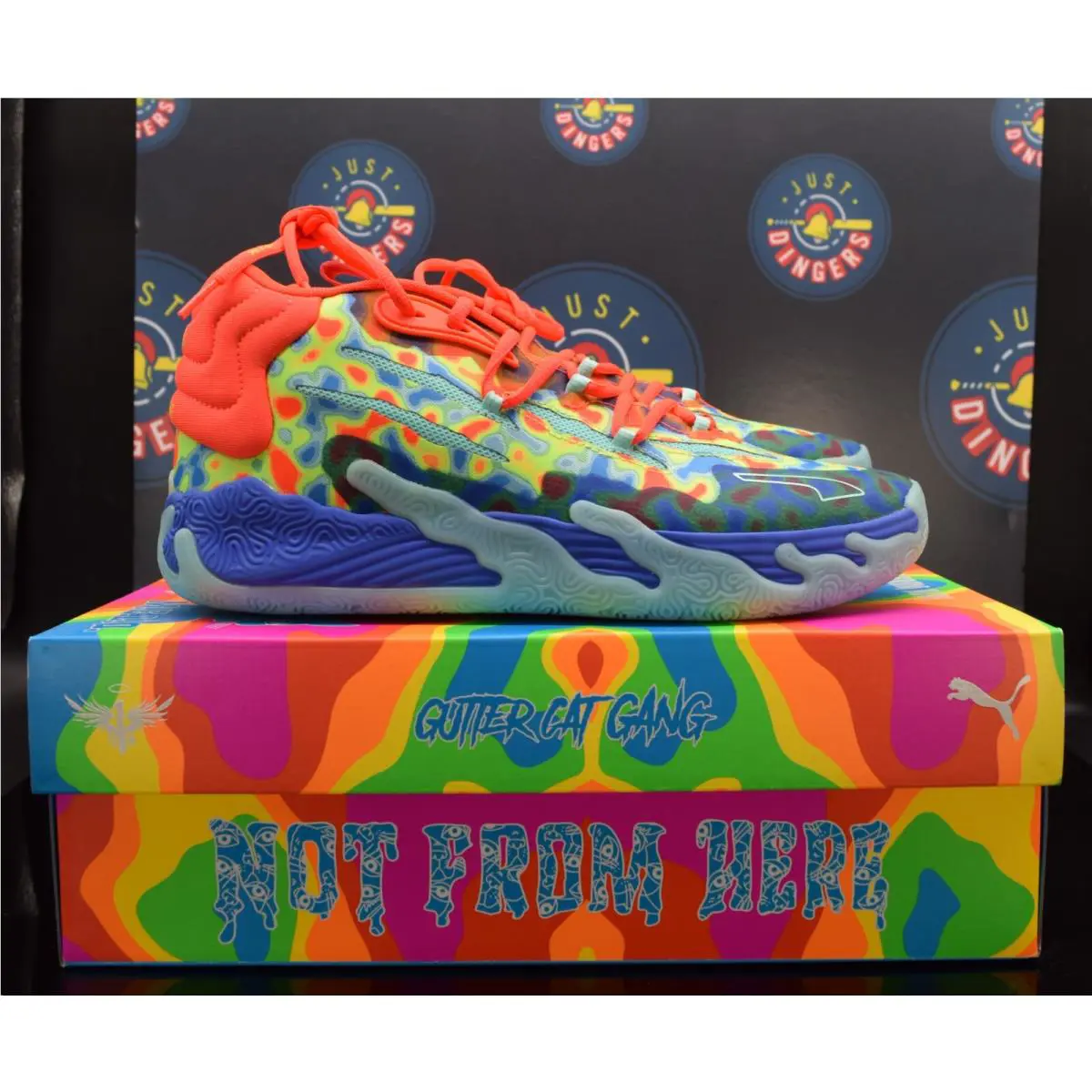Puma MB.03 Gutter Cat Gang Guttermelo Lamelo Ball Shoe Size 11