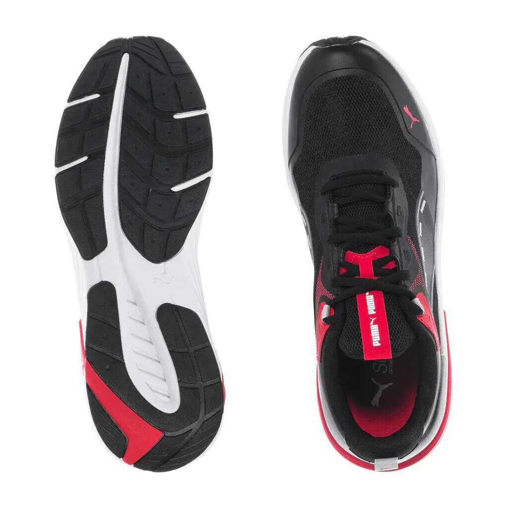 Puma shoes - Black/High Risk Red 3