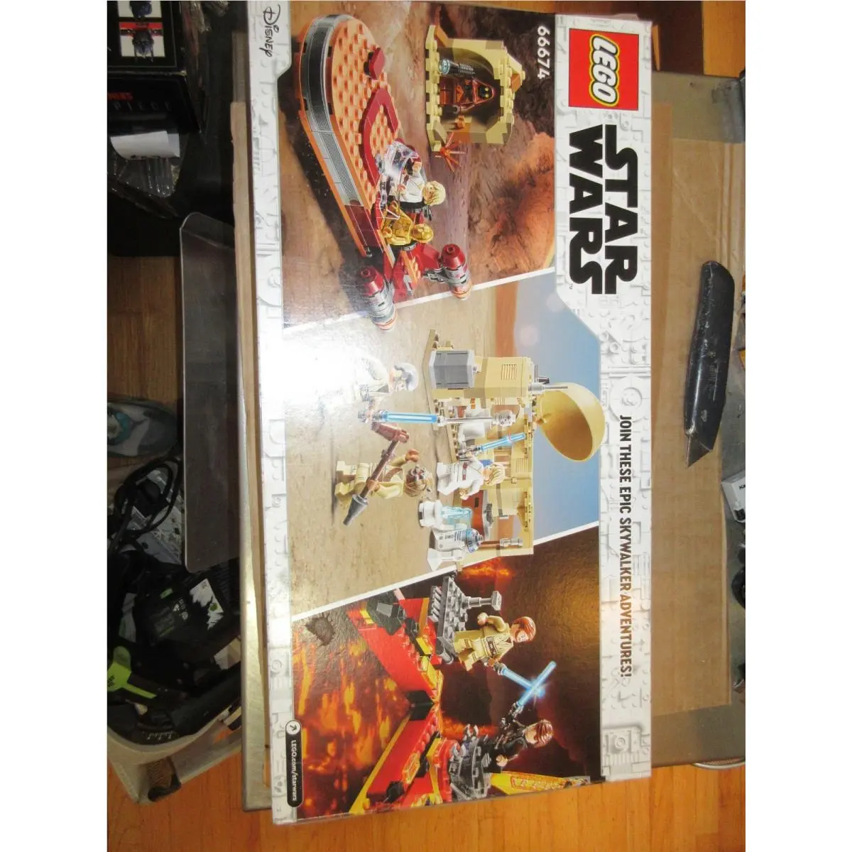 Lego Star Wars Skywalker Adventures Pack 66674 Includes All 75270-75271-75269