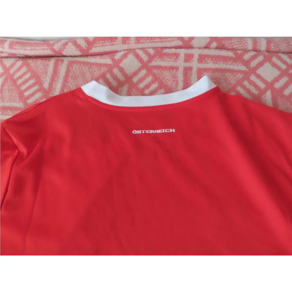 Puma clothing - Puma Ofb Crew Neck Short Sleeve Home Soccer Jersey Replica - Red 5