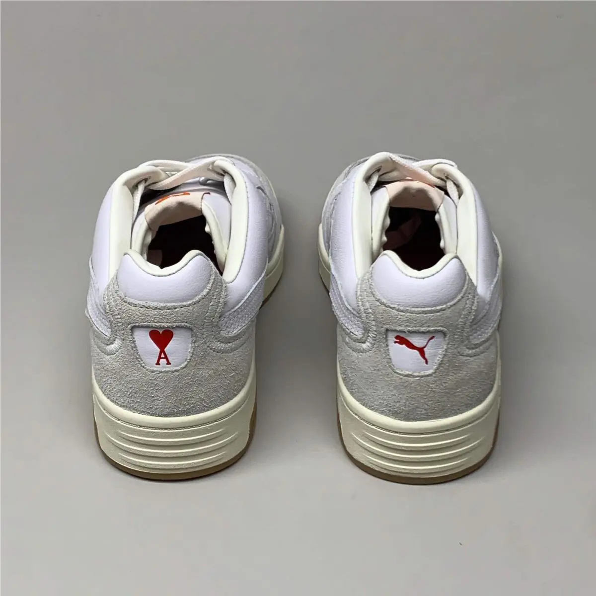 Puma shoes - Red, Taupe, White, Light Brown (UPC: 195100220257) 4