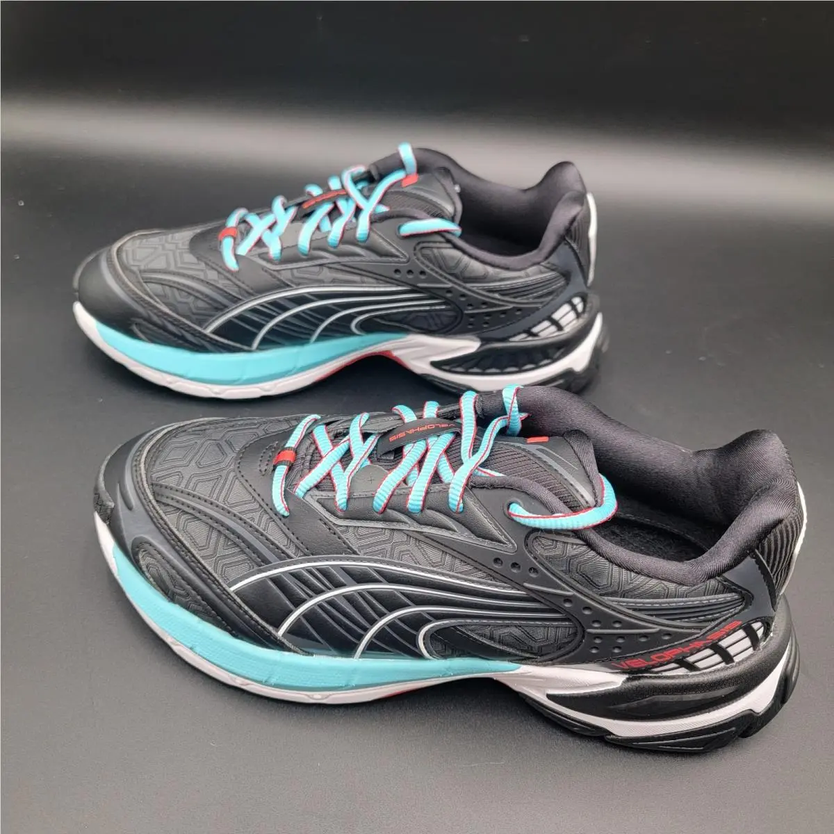 Puma shoes - PUMA Luxe Sport Velophasis Lace Up - 39053701 - Black (UPC: 195552528857) 4