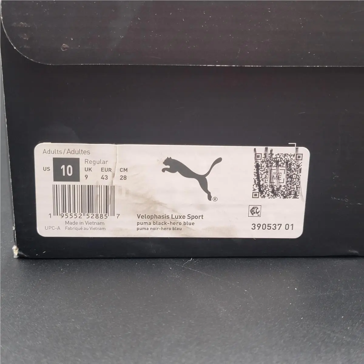 Puma shoes - PUMA Luxe Sport Velophasis Lace Up - 39053701 - Black (UPC: 195552528857) 7