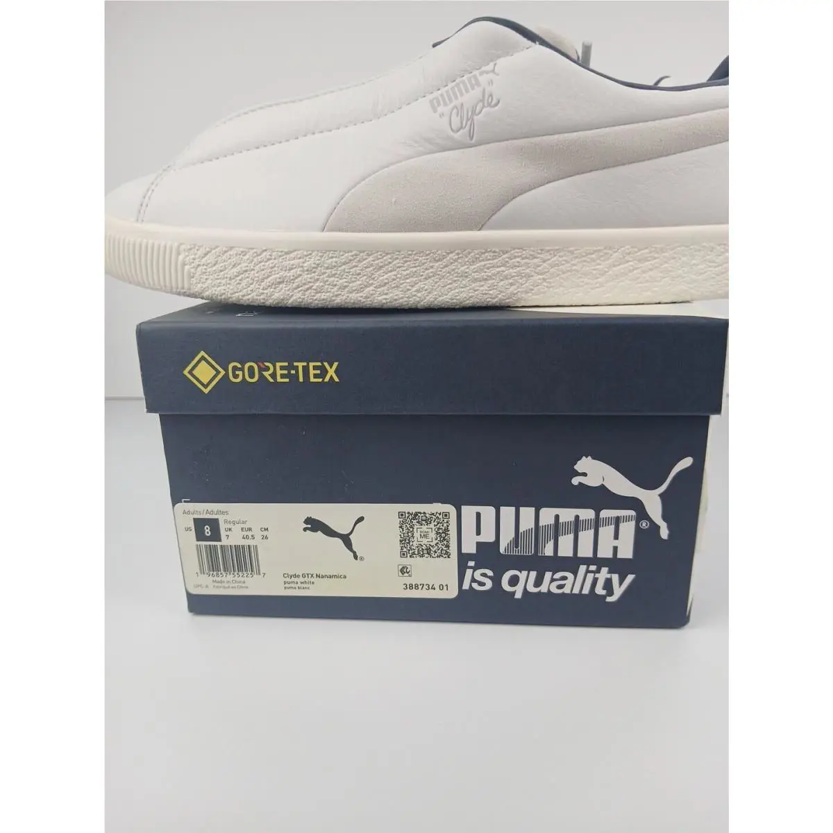 Puma shoes - PUMA Clyde - Clyde - Puma White, Main: White 2
