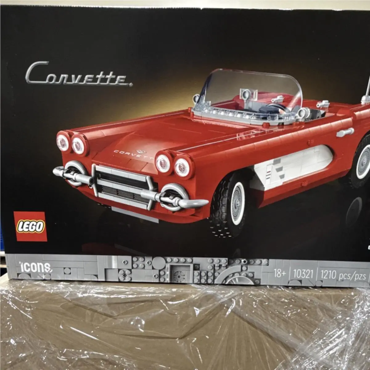 Lego Icons 10321 Chevrolet 1210 Pcs Hardtop Version Box
