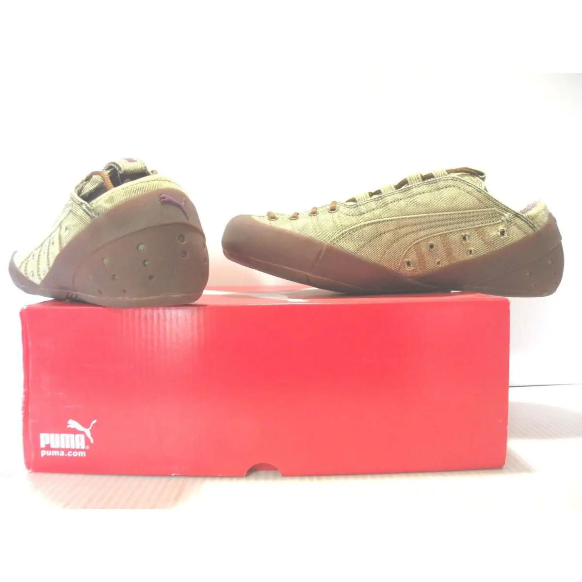 Puma shoes - GREEN/BROWN 0