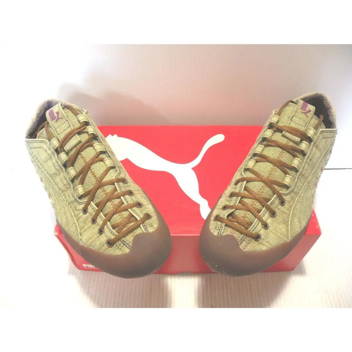 Puma shoes - GREEN/BROWN 1