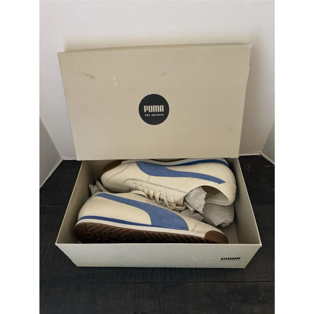 Puma shoes - PUMA Roma - Roma - 370601-01 - Blue Yonder 14