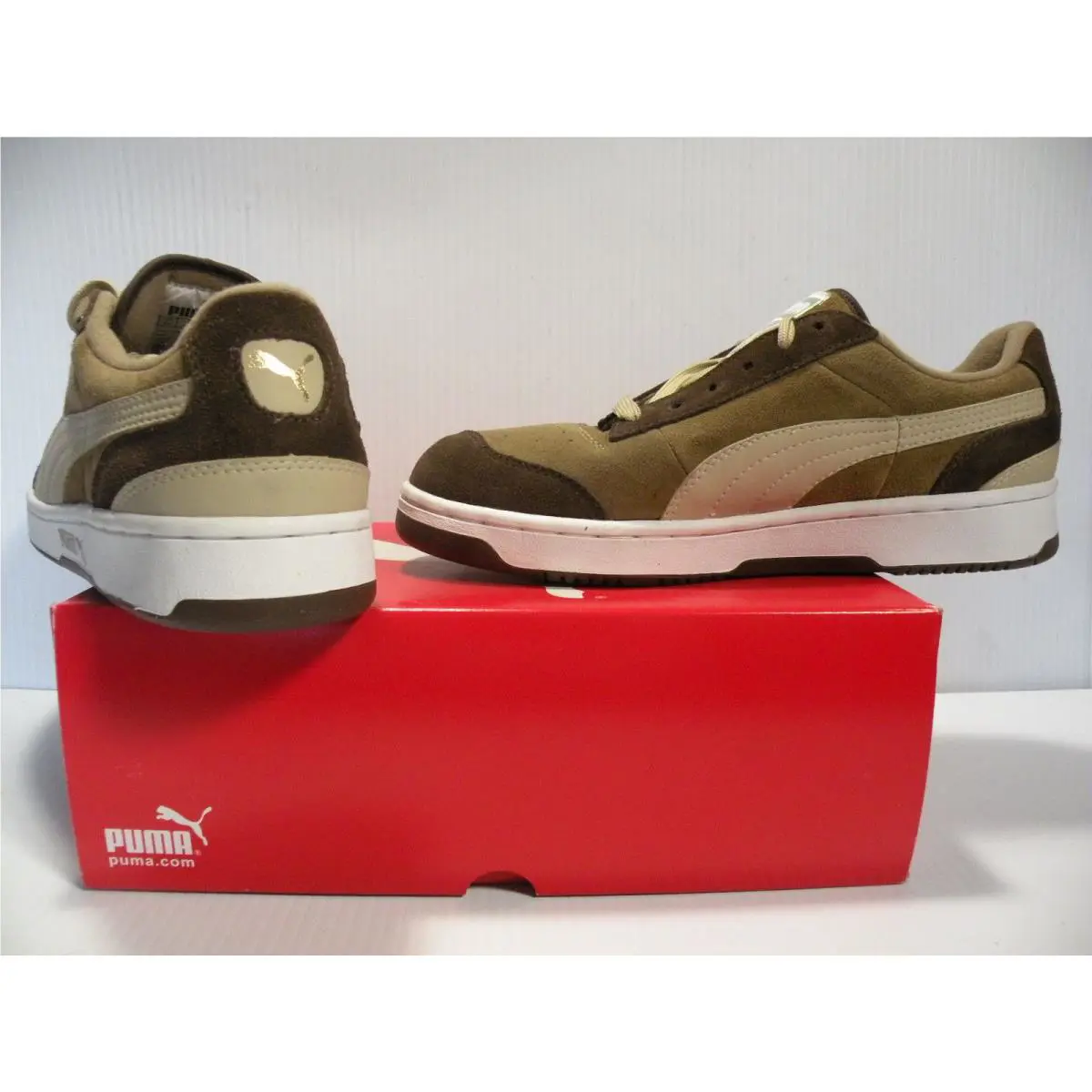 Puma shoes - LEAD GREY-SLATE BLACK-SAFARI BEIGE 1