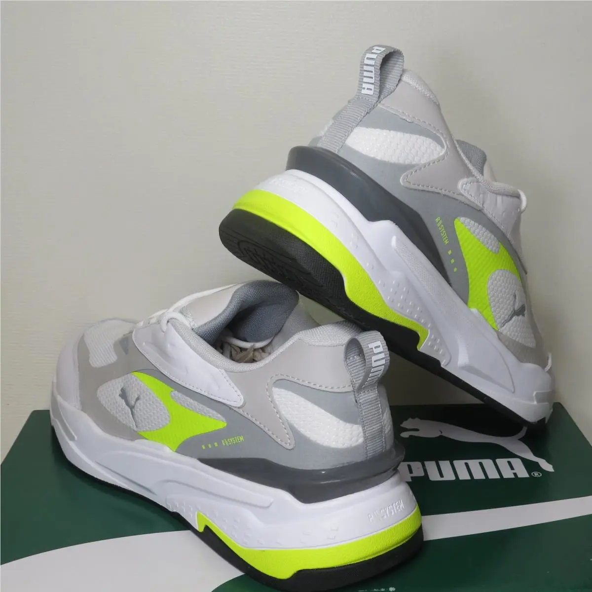 Puma shoes - PUMA RS-Fast Neon - Neon - 382520-01 - White (UPC: 194580990063) 8