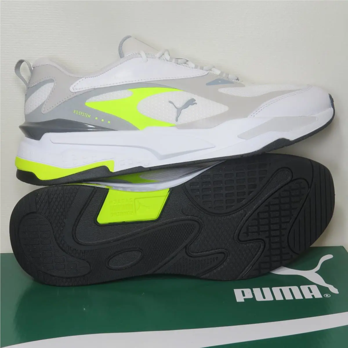 Puma shoes - PUMA RS-Fast Neon - Neon - 382520-01 - White (UPC: 194580990063) 3