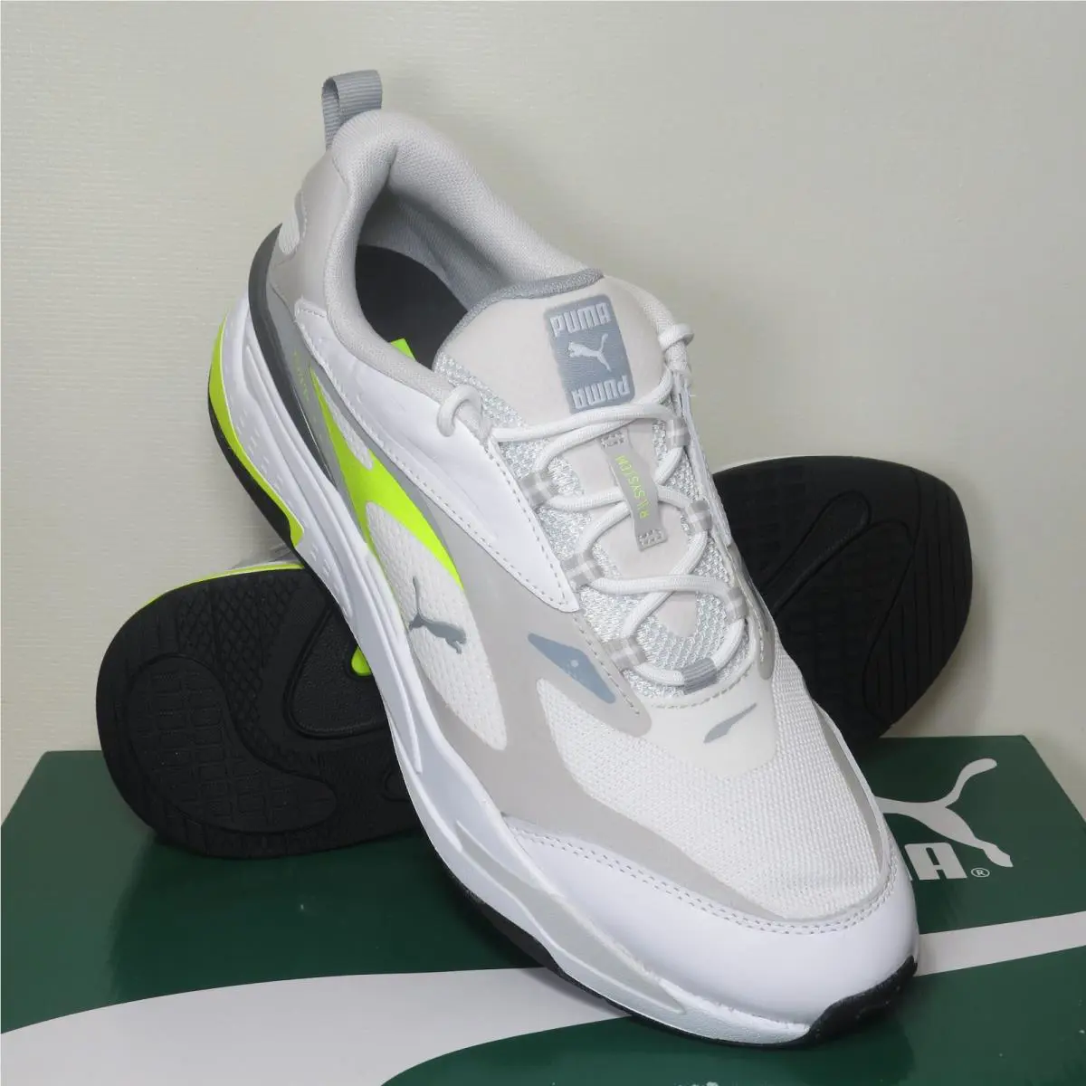 Puma shoes - PUMA RS-Fast Neon - Neon - 382520-01 - White (UPC: 194580990063) 6