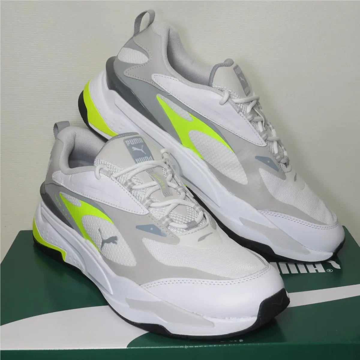 Puma shoes - PUMA RS-Fast Neon - Neon - 382520-01 - White (UPC: 194580990063) 5