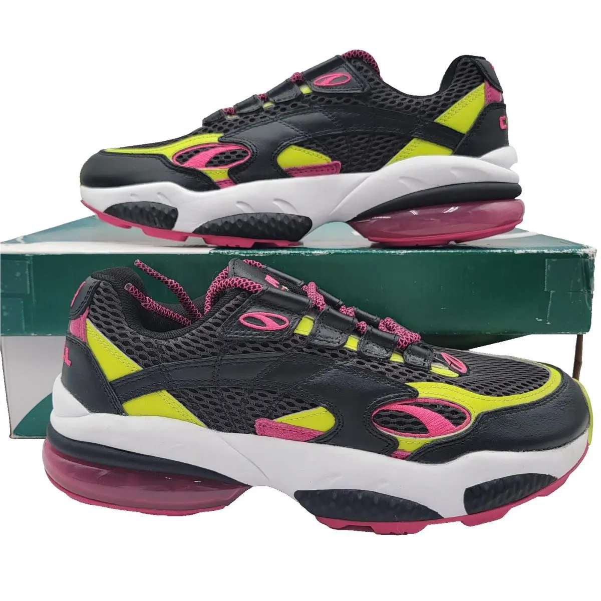 Puma Cell Venom Fresh Mix Shoes Mens Size 10 Running 370417-01 Sneakers Trainers
