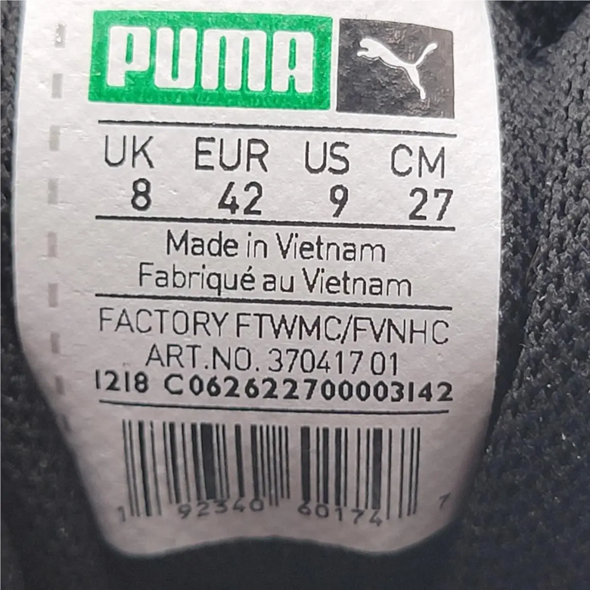 Puma shoes - PUMA Cell Venom Fresh Mix - 370417-01 - Black 6