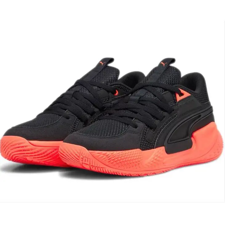 Puma shoes - Puma Court Rider Chaos Slash Basketball - 37805208 - Orange 2
