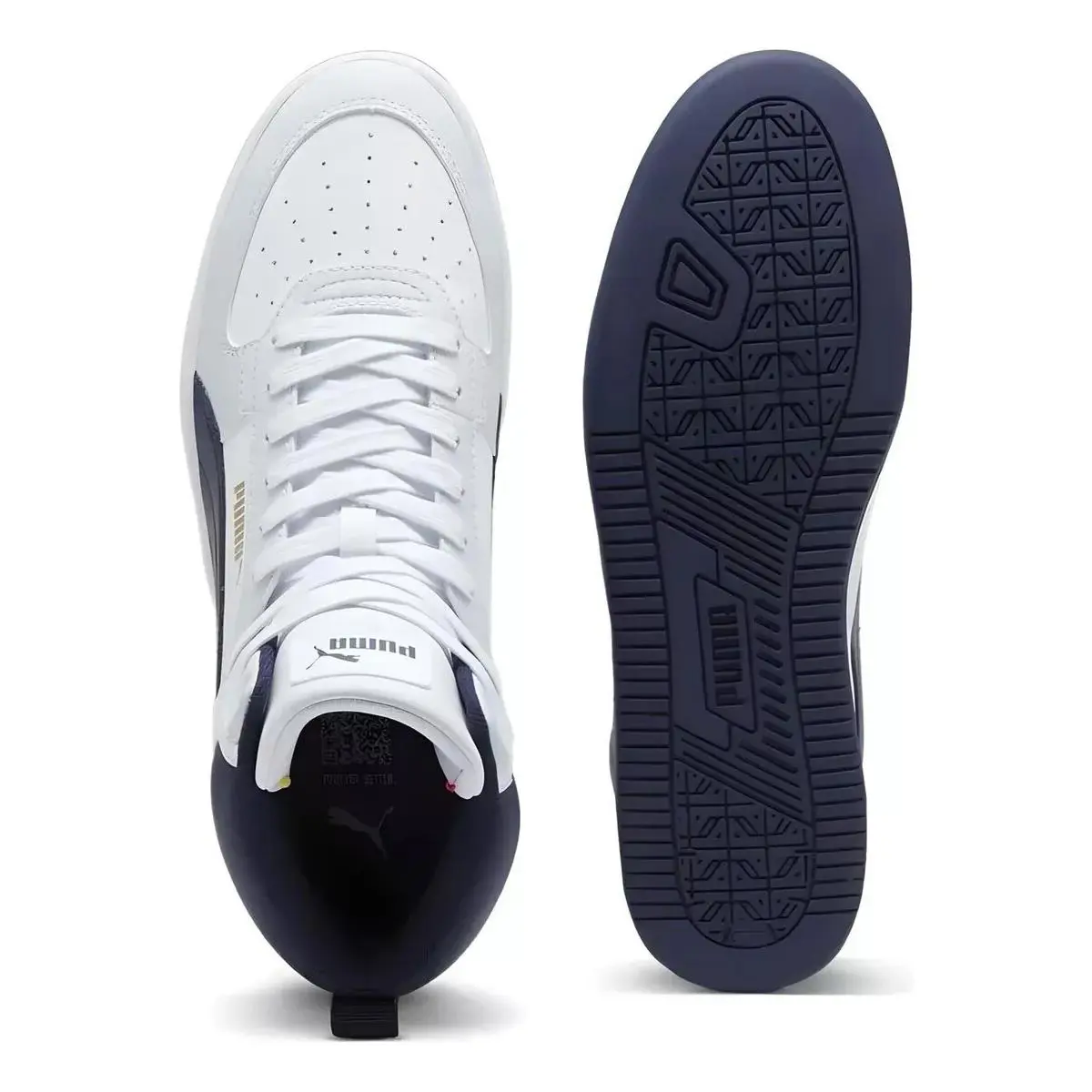 Puma shoes - WHITE / SILVER / NAVY - 392291-09 5