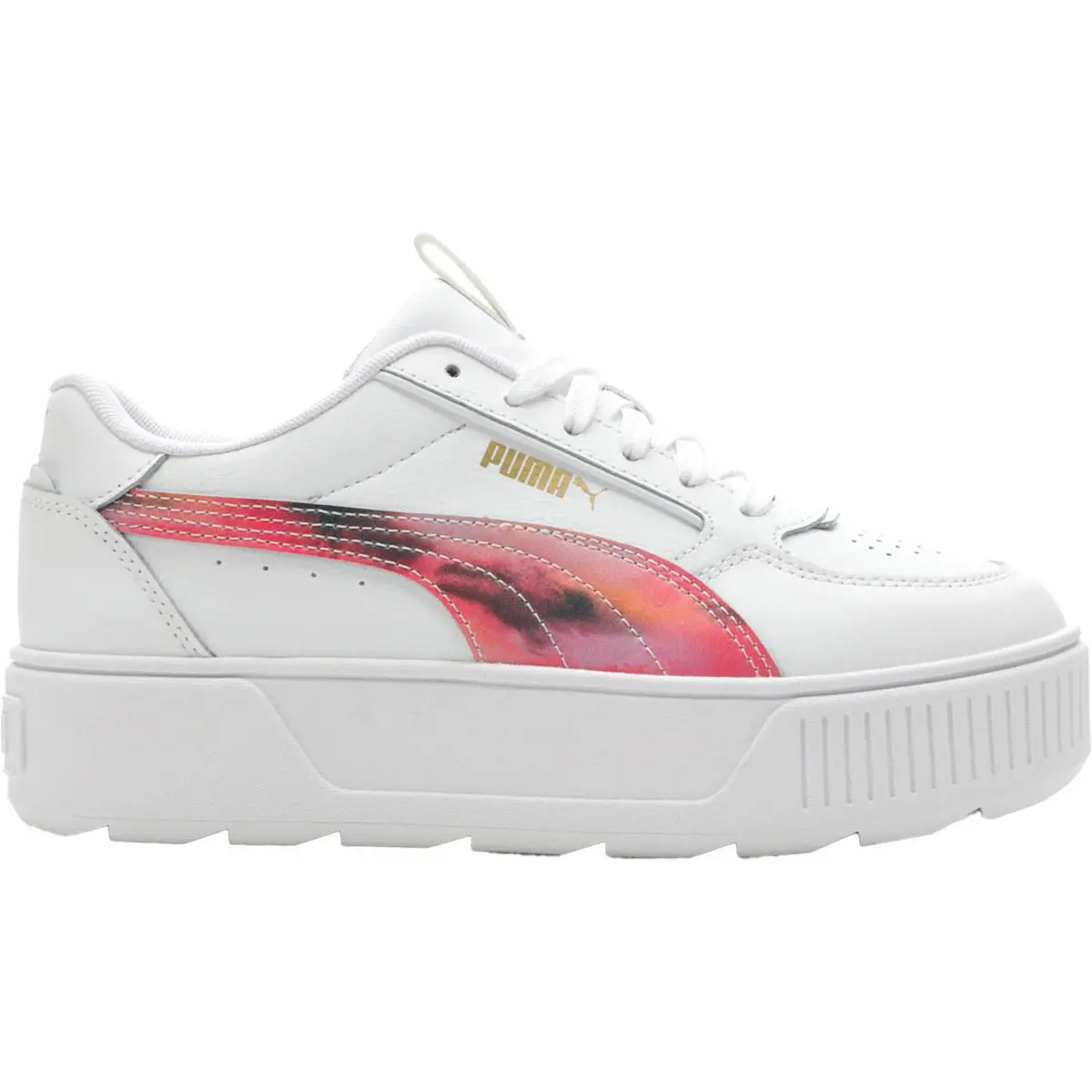 Puma shoes - White-Fuchsia Purple-Gold 0
