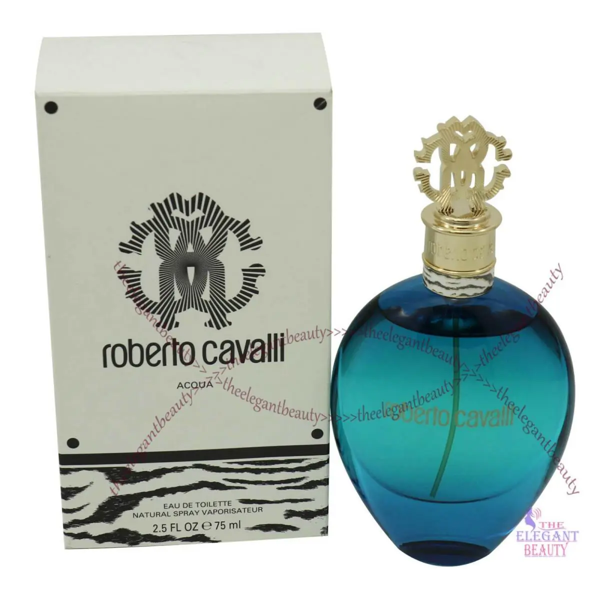 Roberto Cavalli Acqua 2.5oz Tstr Edt Spray For Women in Tstr Box