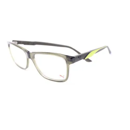 Puma PU03410 003 Eyeglasses Clear Gree Size: 57 - 15 - 145